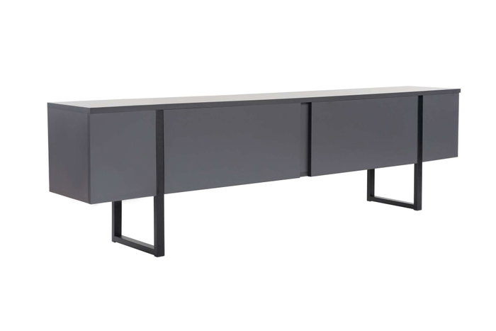 Nordure Soporte para TV Serenity Antracita y Negro